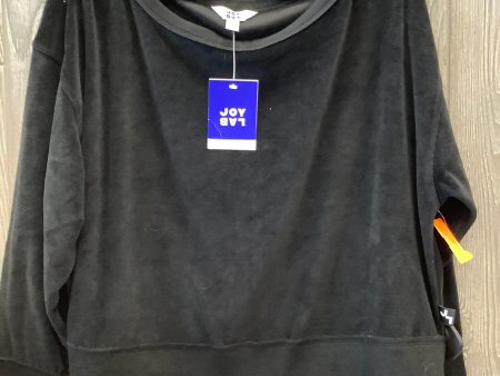 Top Long Sleeve By Joy Lab In Black, Size: L Sale