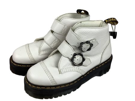 Boots Designer By Dr Martens In White, Size: 9 Online