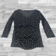 Top Long Sleeve By Inc In Polkadot Pattern, Size: S Supply