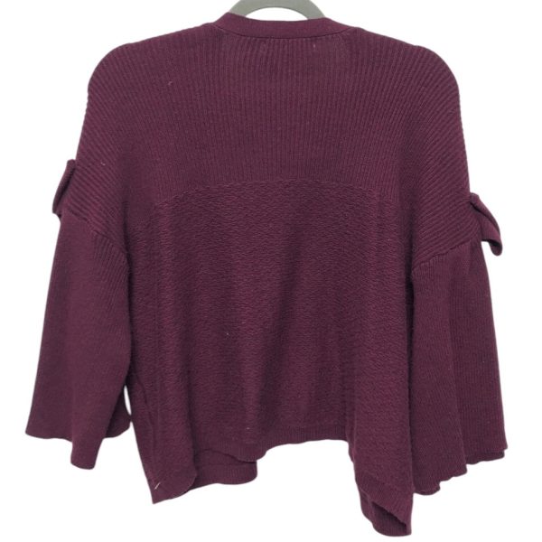 Sweater Cardigan By Marled In Purple, Size:L Online Sale