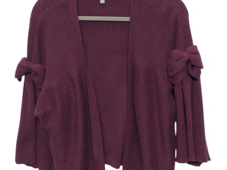 Sweater Cardigan By Marled In Purple, Size:L Online Sale