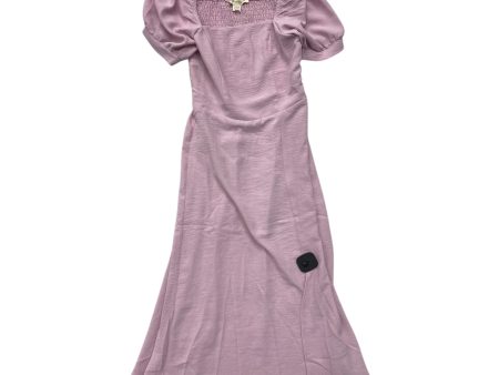 Dress Casual Midi By Monteau In Pink, Size: S For Sale