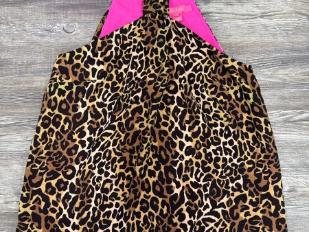 Top Sleeveless Designer By Lilly Pulitzer In Animal Print, Size:Xxs Sale