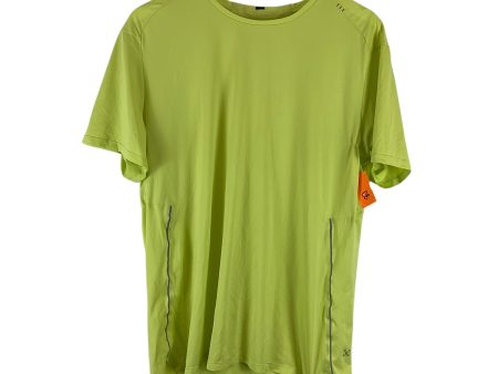 Athletic Top Short Sleeve By Lululemon In Yellow, Size: S Supply