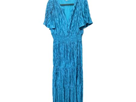 Dress Casual Maxi By Clothes Mentor In Blue, Size: L Sale