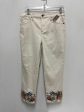 Jeans Skinny By Chicos In Cream, Size: 6 Online