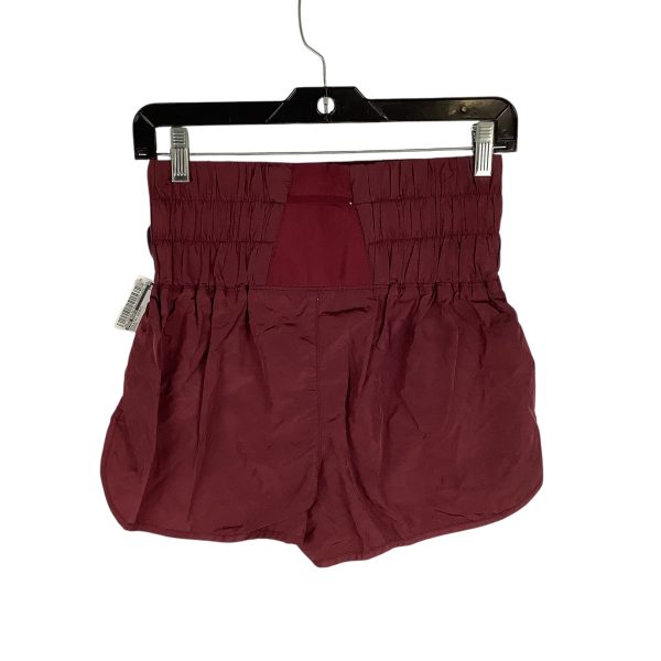 Athletic Shorts By Free People In Maroon, Size: S Online Hot Sale