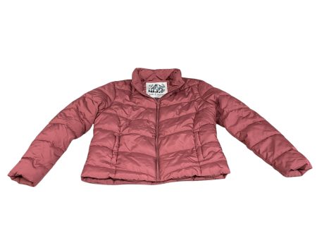 Jacket Puffer & Quilted By Cole-haan In Pink, Size: M Discount