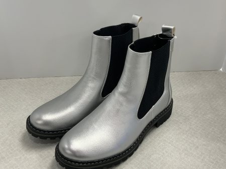 Boots Combat By Corkys In Silver, Size: 9 For Discount