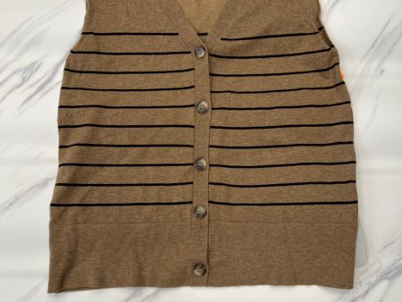 Vest Sweater By John + Jenn In Brown, Size: Xs Hot on Sale