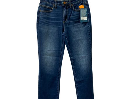 Jeans Cropped By Jag In Blue, Size:4 on Sale