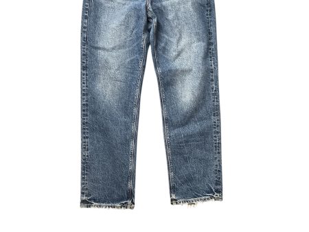 Jeans Straight By American Eagle In Blue, Size: 10 Supply