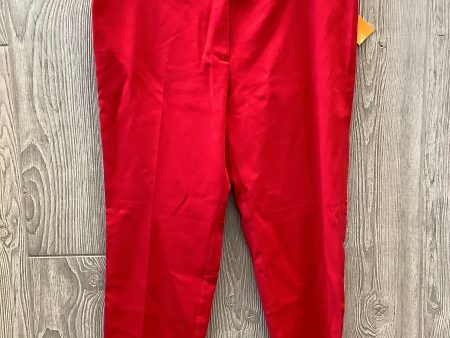 Pants Dress By Liz Claiborne In Red, Size: 10 Hot on Sale