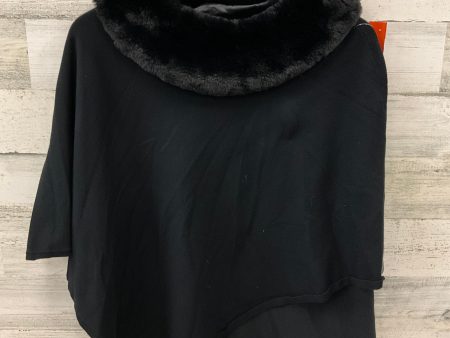 Poncho By Alfani In Black, Size: L Online