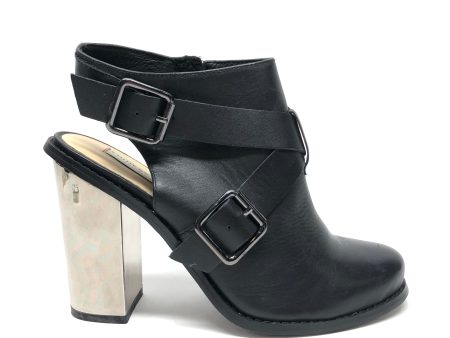 Shoes Heels Block By Chinese Laundry In Black & Silver, Size: 8 Supply