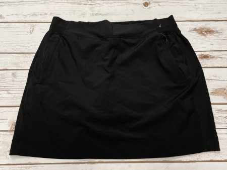 Athletic Skort By Members Mark In Black, Size: L Online Sale