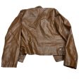 Jacket Moto By Tanming In Brown, Size: M Online Sale