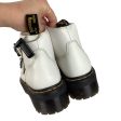 Boots Designer By Dr Martens In White, Size: 9 Online