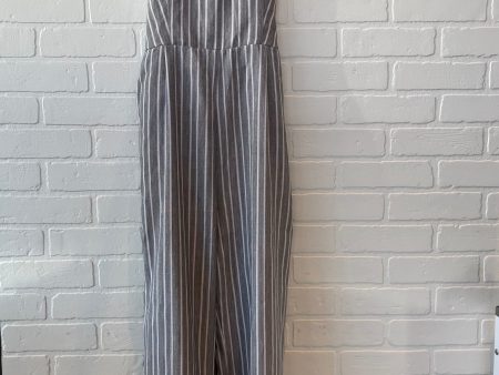 Jumpsuit By Le Lis In Grey & White, Size: L Online