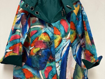 Jacket Utility By Clothes Mentor In Multi-colored, Size: S Sale