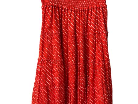 Skirt Maxi By Lauren By Ralph Lauren In Orange, Size: M Cheap