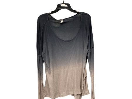 Top 3 4 Sleeve By We The Free In Blue & Grey, Size: S Sale