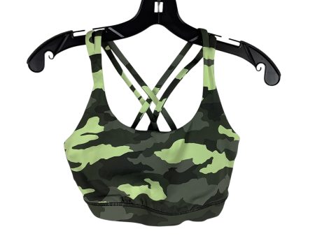 Athletic Bra By Lululemon In Camouflage Print, Size: 8 Hot on Sale