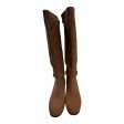 Boots Mid-Calf Flats By Nautica In Brown, Size:9 on Sale