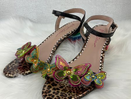 Shoes Heels Block By Betsey Johnson In Multi-colored, Size: 9 Sale