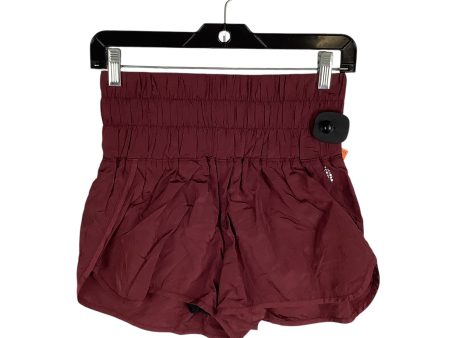 Athletic Shorts By Free People In Maroon, Size: S Online Hot Sale