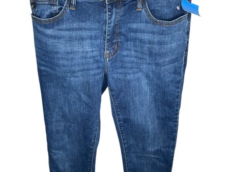 Jeans Boyfriend By Clothes Mentor In Blue, Size: 28 Fashion