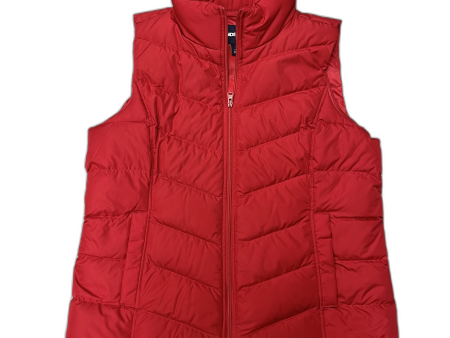 Vest Puffer & Quilted By Lands End In Red, Size: L Hot on Sale