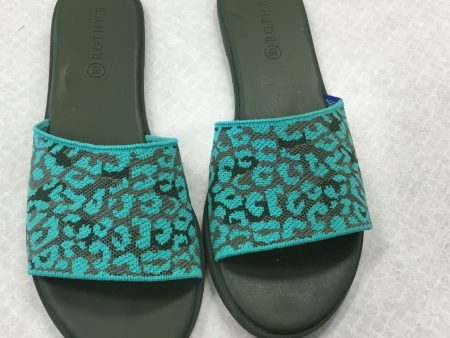 Shoes Flats By Rothys In Green, Size: 10 Online now