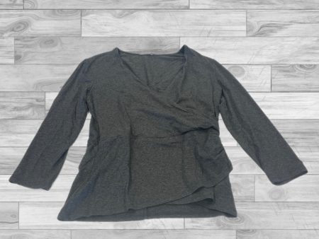 Top 3 4 Sleeve By Vince Camuto In Grey, Size: Xs For Cheap