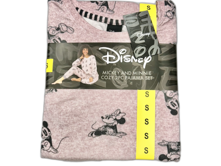 Pajamas 2pc By Disney Store In Black & Pink, Size: S For Cheap