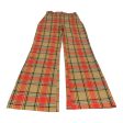 Pants Wide Leg By Free People In Plaid Pattern, Size: 6 on Sale