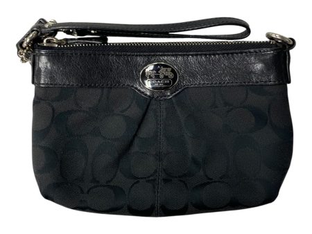 Wristlet Designer By Coach In Black, Size:Medium Online Sale