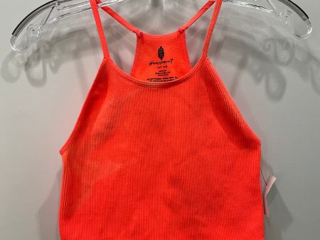 Athletic Tank Top By Free People In Orange, Size: M For Discount