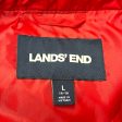 Vest Puffer & Quilted By Lands End In Red, Size: L Hot on Sale