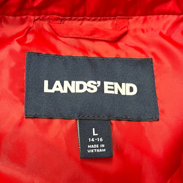 Vest Puffer & Quilted By Lands End In Red, Size: L Hot on Sale