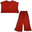 Pants Set 2pc By Swank A Posh In Orange, Size: 2x For Sale