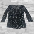 Top Long Sleeve By Inc In Polkadot Pattern, Size: S Supply