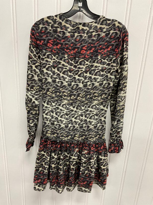 Dress Casual Midi By All Saints In Animal Print, Size: Xs Online now