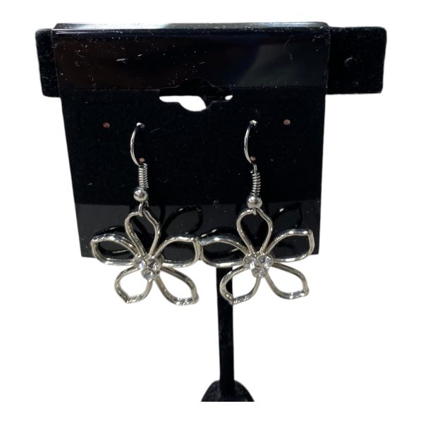 Earrings Dangle Drop In Silver Online now