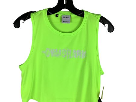 Athletic Tank Top By Gym Shark In Yellow, Size: S on Sale