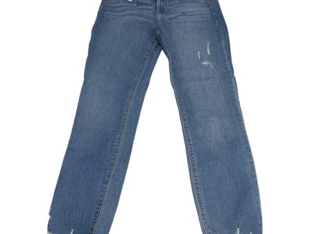 Jeans Skinny By Sound Styles In Blue Denim, Size: 8 Sale