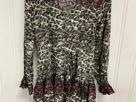 Dress Casual Midi By All Saints In Animal Print, Size: Xs Online now