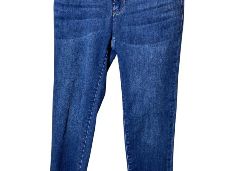 Jeans Skinny By Chicos In Blue Denim, Size: 0 Sale