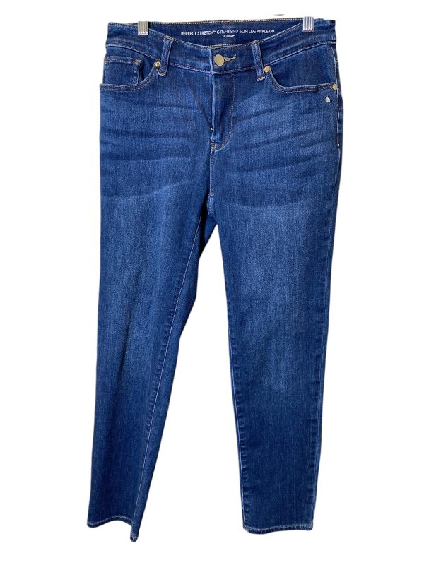 Jeans Skinny By Chicos In Blue Denim, Size: 0 Sale