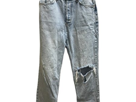 Jeans Boot Cut By Free People In Blue Denim, Size: 6 Supply